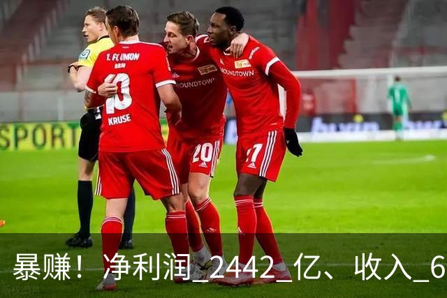 暴赚！净利润 2442 亿、收入 6251 亿